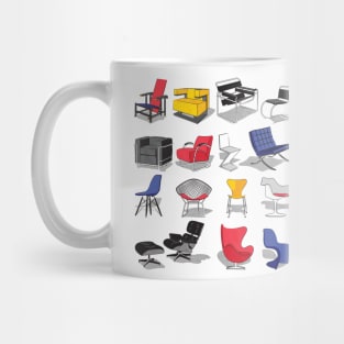 Have a seat in Bauhaus style and influence // print Mug